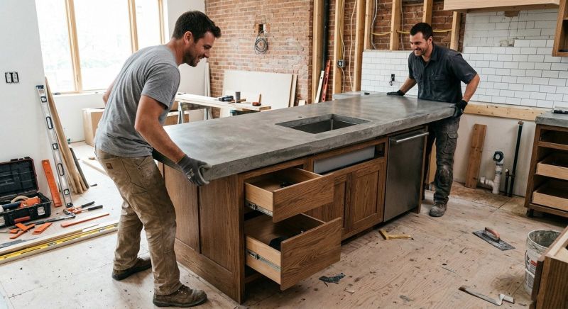 Concrete Countertop Service in Marin County, CA