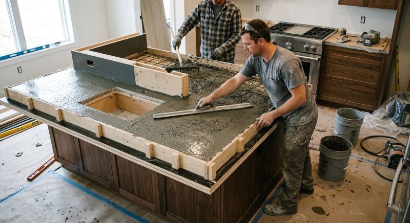 Concrete Countertop Service in Santa Rosa, CA