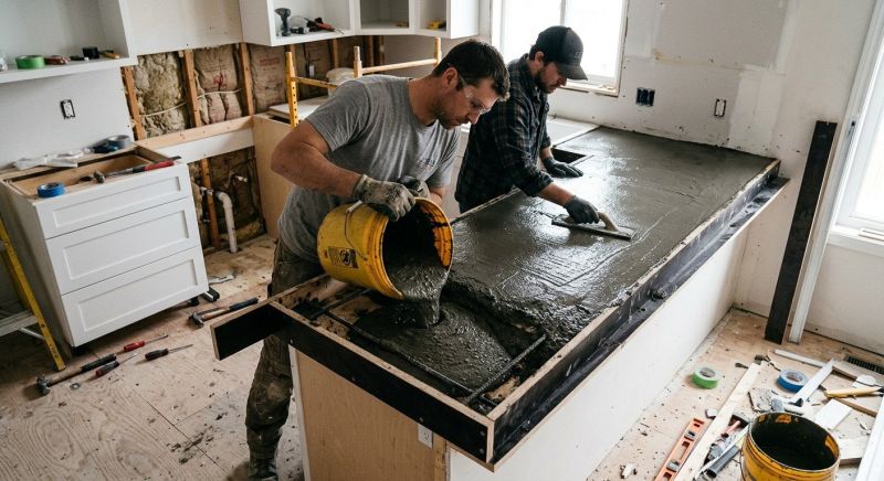 Concrete Countertop Service in Santa Rosa, CA