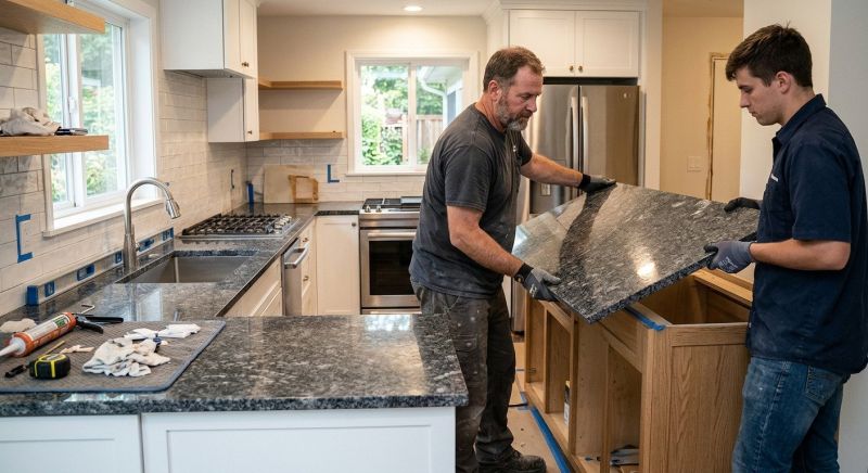 Custom Countertop Installation in Marin County, CA