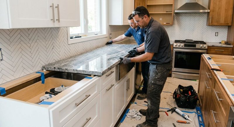Granite Installation in Santa Rosa, CA