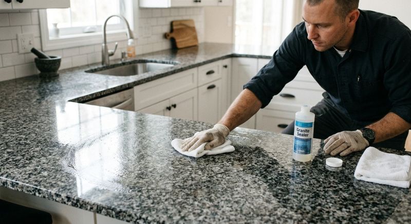 Granite Sealing Service in Roseville, CA
