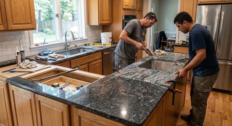 Kitchen Countertop Installation in Napa, CA