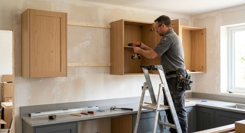 Kitchen Shelving Installation in Bloomington, IN