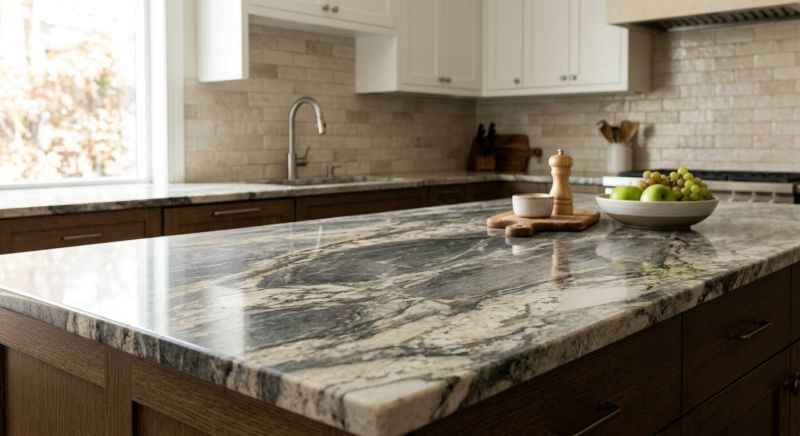 Soapstone Counter Installation in Roseville, CA