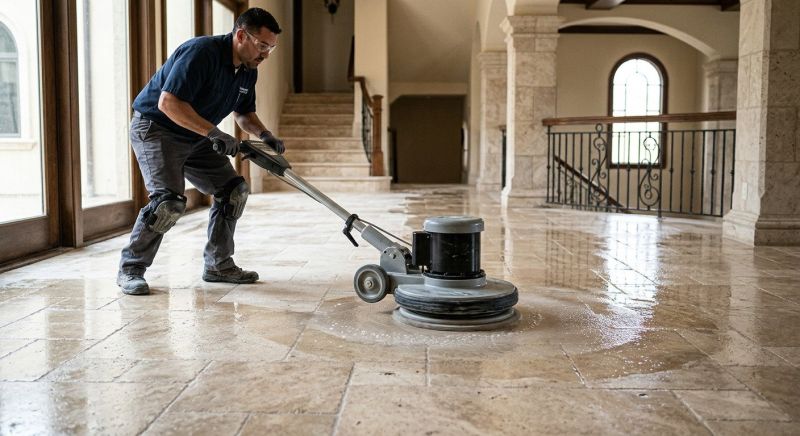 Terrazzo Polishing Service in Roseville, CA